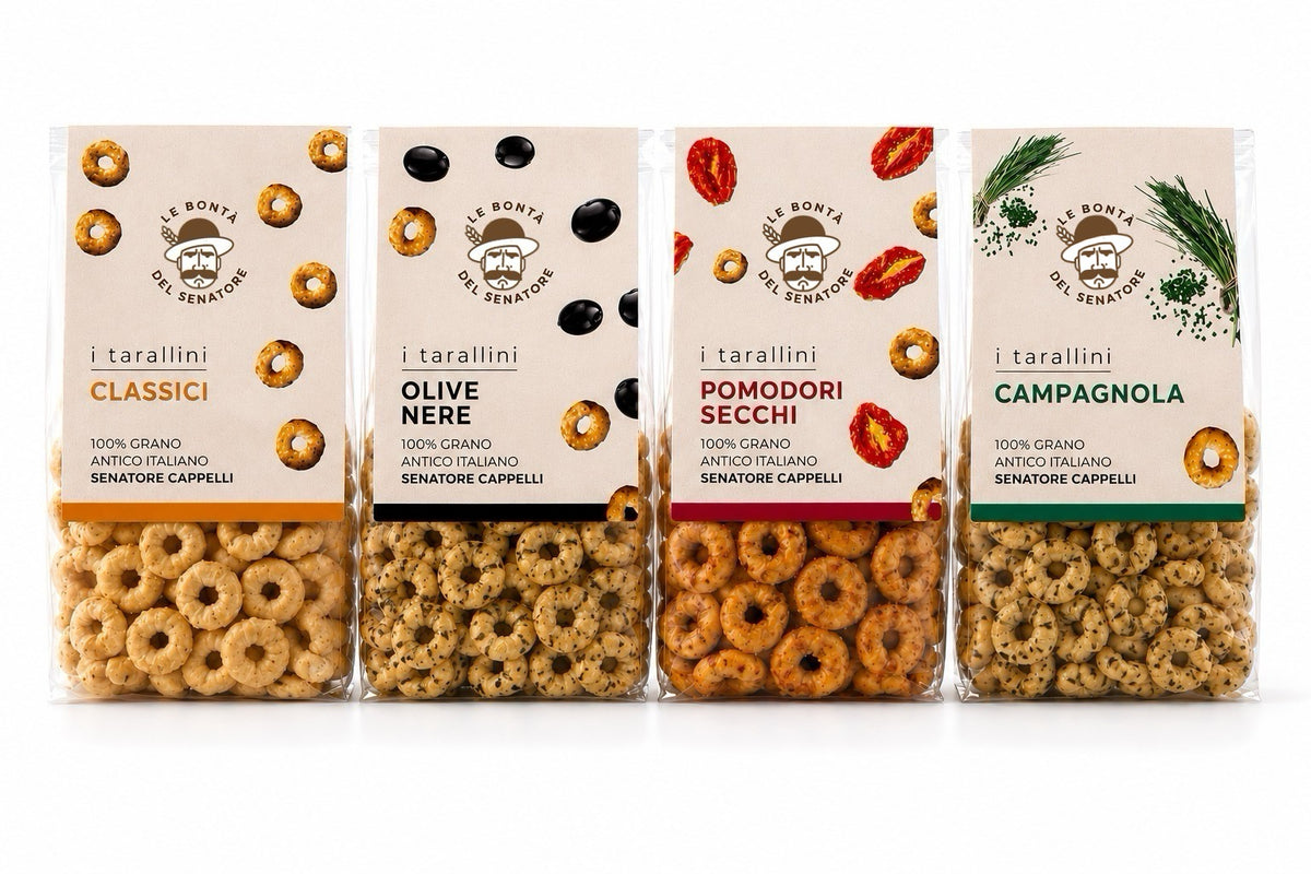 Box Taralli del Senatore - 6 pacchi a scelta