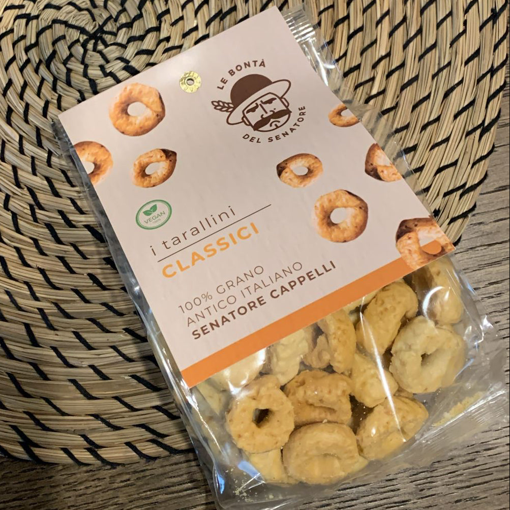 Taralli classici 100% Grano Senatore Cappelli