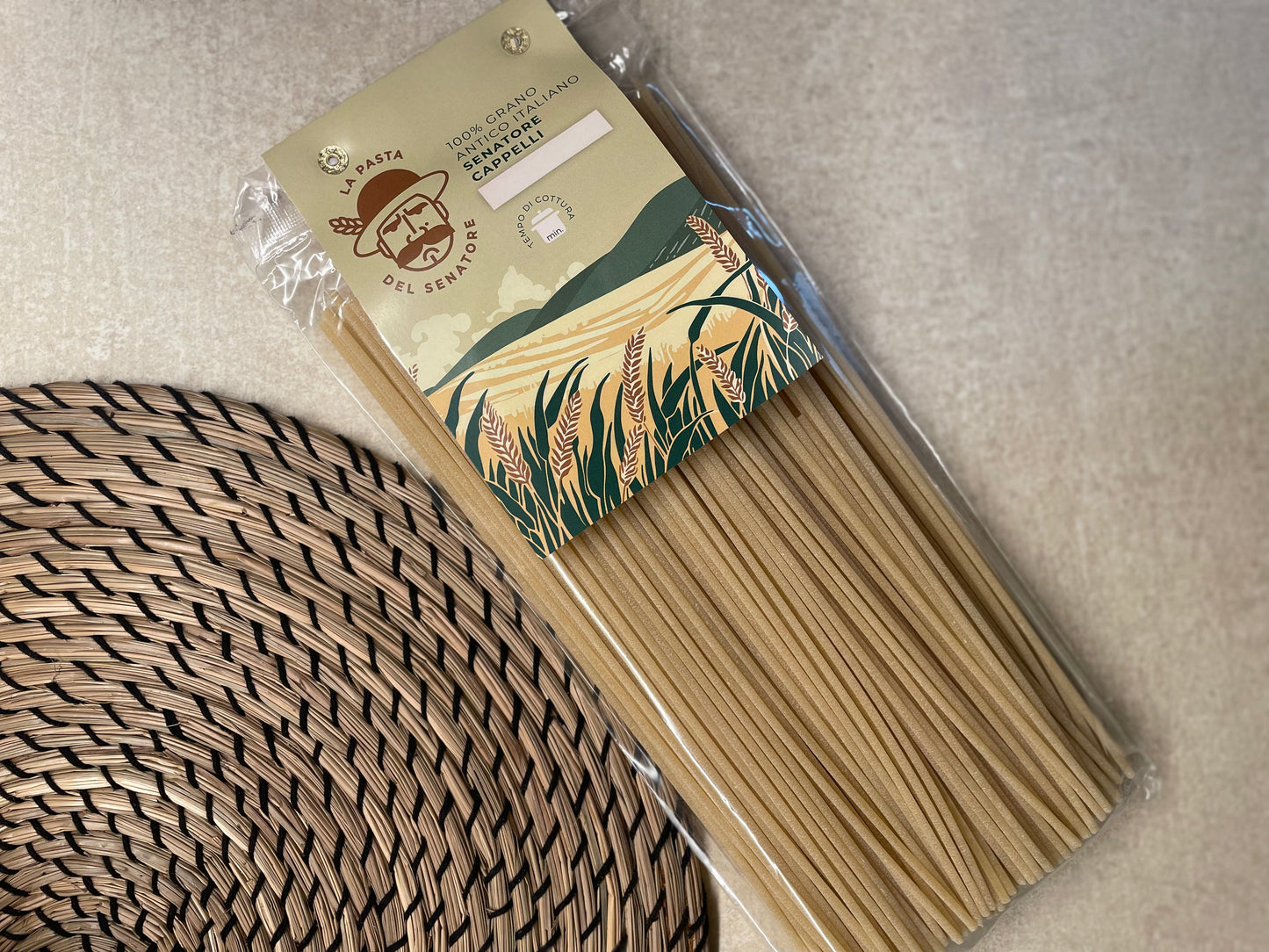 Spaghetti 100% Grano Senatore Cappelli