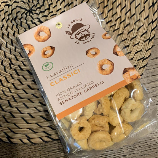 Taralli classici 100% Grano Senatore Cappelli
